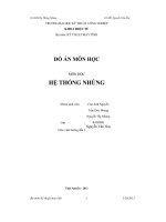 Thiết kế mạch chuông tự động cho trường học 