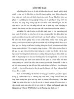 Luận văn tốt nghiệp: Hoàn thiện hạch toán vốn bằng tiền tại Công ty TNHH Dịch vụ và Thương mại Anh Anh