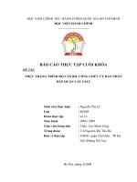 THỰC TRẠNG TRÌNH độ cán bộ, CÔNG CHỨC ủy BAN NHÂN dân QUẬN cầu GIẤY 