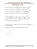 Tổng hợp hợp âm bài hát tiếng Việt