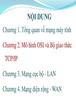 Mạng máy tính mô hình OSI