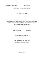 Giải pháp quy hoạch không gian kiến trúc các nhà máy gạch chưng áp tại vùng trọng điểm phía bắc tầm nhín 2025 theo hướng thân thiện môi trường 