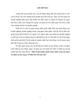 Đề tài: Một số giải pháp nhằm hoàn thiện công tác quản trị nhân sự tại công ty TNHH Gia Nhi Hà Nội