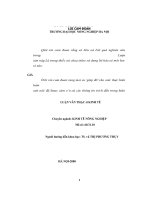 Giải pháp phát triển sản xuất và tiêu thụ hoa, cây cảnh ở huyện văn lâm – hưng yên 