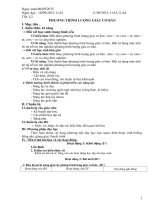 giáo án phụ đạo toán 11 kì 1 mới nhất