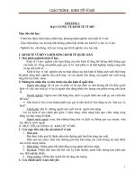 KINH tế vĩ mô và đời SỐNG KINH tế QUỐC dân