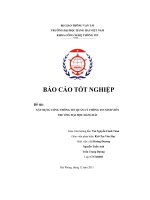 Xây dựng cổng thông tin quản lý thông tin sinh viên trường đại học hàng hải 