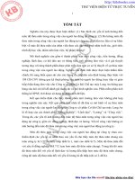 hoàn thiện lý thuyết đo lường sự thỏa mãn trong công việc của người lao ñộng áp dụng cho các doanh nghiệp tại Việt Nam