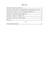 Đo lường mức độ hài lòng của sinh viên Tây Đô đối với dịch vụ viễn thông Beeline