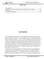 Thiết kế hệ thống treo loại nhíp cầu sau ô tô tải 5,5 tấn