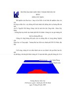 Ứng xử lưu biến và mô hình thí nghiệm chảy xòe của bê tông tự đầm lèn 