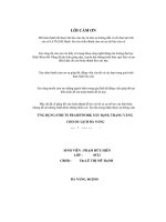 Ứng dụng struts framework xây dựng trang vàng cho du lịch đà nẵng 