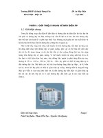 quy trình chế tạo máy biến áp 3 pha 