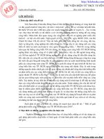 Nâng cao năng lực cạnh tranh của ngành giấy Việt Nam trong điều kiện hội nhập kinh tế quốc tế