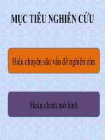 NHẬN THỨC CỦA KH VỀ VIỆC GỬI TIỀN