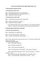 “CÁC MÔ HÌNH DỰ BÁO GIẢN ĐƠN” cẩm nang và báo cáo