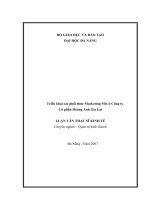 Triển khai các phối thức Marketing Mix ở Công ty Cổ phần Hoàng Anh Gia Lai