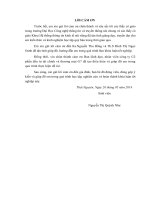 Xây dựng phân hệ kế toán tiền mặt tại Công ty Cổ phần đầu tư tài chính và thương mại G7 – Hà Nội