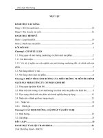 Môitrường vi mô ảnh hưởng đến chính sách sản phẩm của công ty cổ phần Kinh Đô