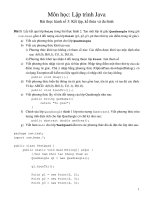 Bài tập java cơ bản có lời giải