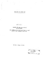 Thị trường và giá lúa gạo trong cơ chế kinh tế thị trường ở việt nam