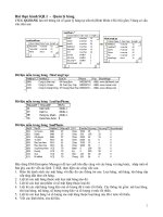 Bài tập thực hành cơ sở dữ liệu SQL