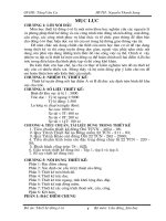 Thiết kế tuyến đờng nối hai điểm A và B đã đợc xác định trên bình đồ khuvực cho trớc