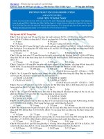 bài tập tăng giảm khối lượng trung bình