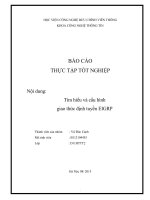 Báo cáo thực tập tốt nghiệp tìm hiểu và cấu hình giao thức định tuyến EIGRP 