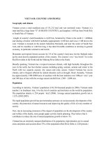 VIET NAM COUNTRY AND PEOPLE