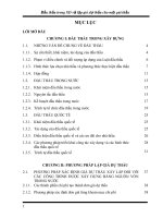 Đấu thầu trong XD v  là ập giá dự thầu cho một gói thầu