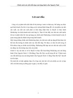 Chính sách xúc tiến hỗn hợp cửa hàng bánh cốm Nguyên Ninh