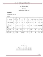 Thiết kế móng cọc đài cao