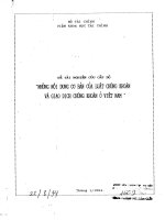 Những nội dung cơ bản của luật chứng khoán và giao dịch chứng khoán ở việt nam