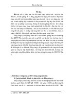 Báo cáo thực tập tổng hợp về tình hình sản xuất kinh doanh của Tổng công ty đường sông miền Bắc