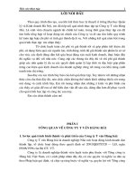 CÔNG TÁC KẾ TOÁN TẬP HỢP CHI PHÍ  VÀ TÍNH GIÁ THÀNH VẬN TẢI TẠI CÔNG TY TƯ VẤN HÀNG HẢI.