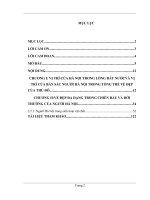 Vẻ đẹp người hà nội của các tác phẩm văn xuôi viết về hà nội