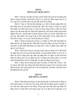 Mẫu xây dựng quy chế cơ quan