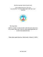 Những cơ hội và thách thức hàng dệt may xuất khẩu khi việt nam gia nhập hiệp định đối tác xuyên thái bình dương 