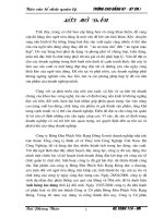 Một số giải pháp nhằm nâng cao hiệu quả quản lý và sử dụng vốn cố định tại Công ty Cổ phần Bóng Đèn Phích Nước Rạng Đông..