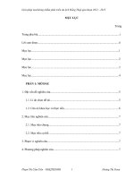 Giải pháp marketing nhằm phát triển du lịch Đồng Tháp giai đoạn 2012 - 2013