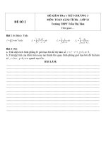 Đề kiểm tra 1 tiết môn toán lớp 12 phần giải tích chương 3   THPT trần thị tâm   đề số 2 