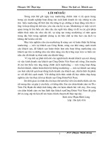 nghiên cứu marketing nâng cao hoàn thiện hệ thông marketing mix khách sạn Công Đoàn