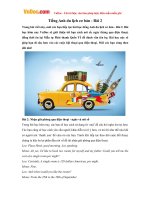 Tiếng Anh du lịch - Bài 2