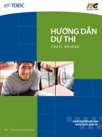 Hướng dẫn dự thi TOEIC Bridge