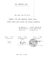 Những vấn đề phương pháp luận tính hiệu quả kinh tế ngoại thương