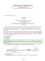 Chuyên đề LTĐH  Hình học không gian