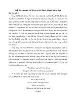 Chất dân gian được thể hiện trong bài tương tư của nguyễn bính