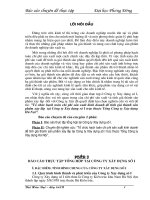 Tổ chức hạch toán chi phí sản xuất kinh doanh để tính giá thành sản phẩm xây lắp  tại Công ty Xây dựng số I trực thuộc Tổng Công ty Xây dựng Hà Nội