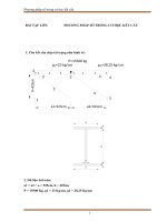 Bài tập lớn PP số trong cơ học kết cấu